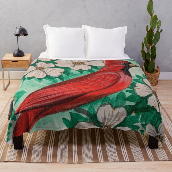 Item preview, North Carolina state bird and flower, the cardinal and dogwood designed and sold by Matt Starr Fine Art .