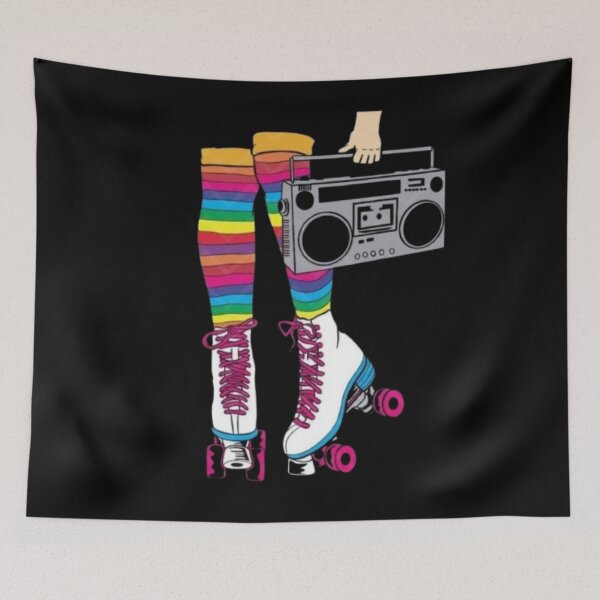Item preview, Retro patin designed and sold by Retrowave atelier .