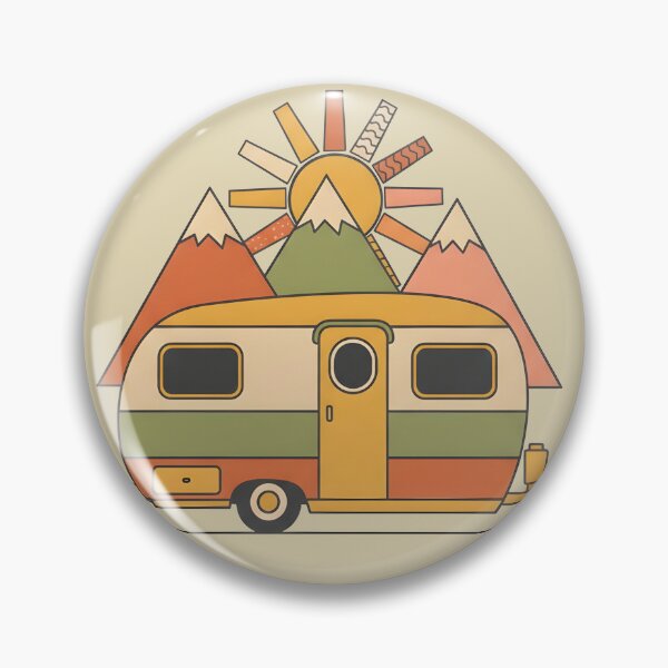 Item preview, Retro Road Trip Camper designed and sold by LMDIGITAL6.