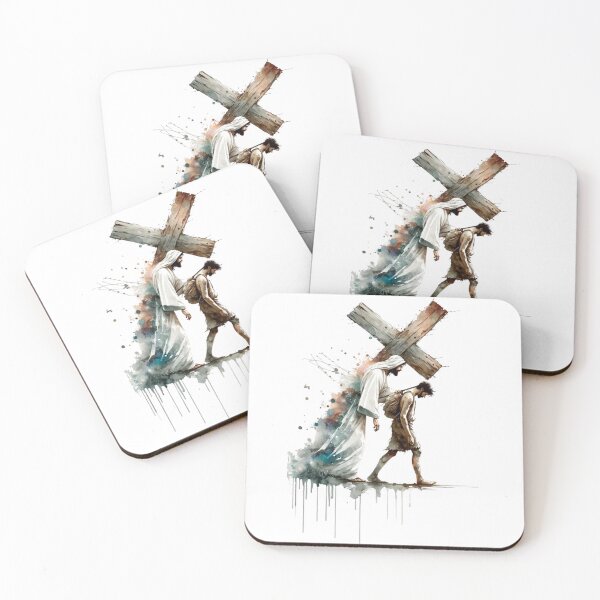 Item preview, Deny Self Follow Me - Matthew 16:24 designed and sold by cican-art.
