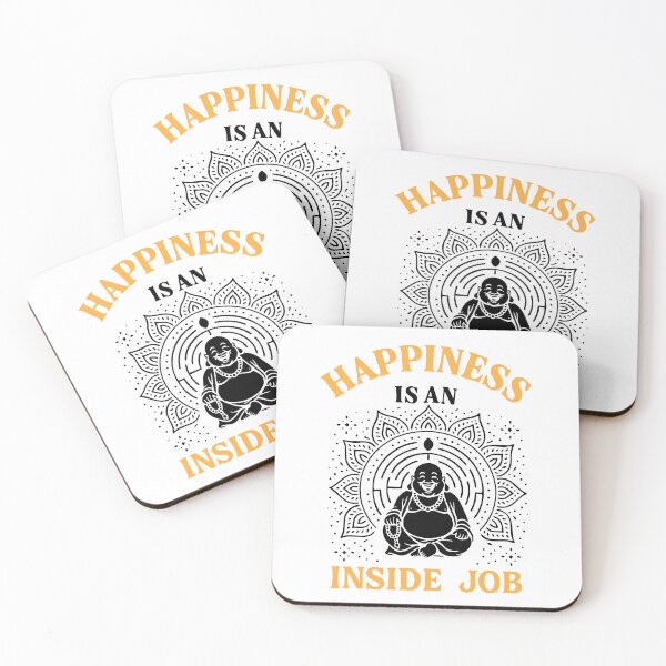Item preview, Happiness Is an Inside Job – Mindfulness Quote T Shirt Design designed and sold by Apotheosis by Irie Meraki.