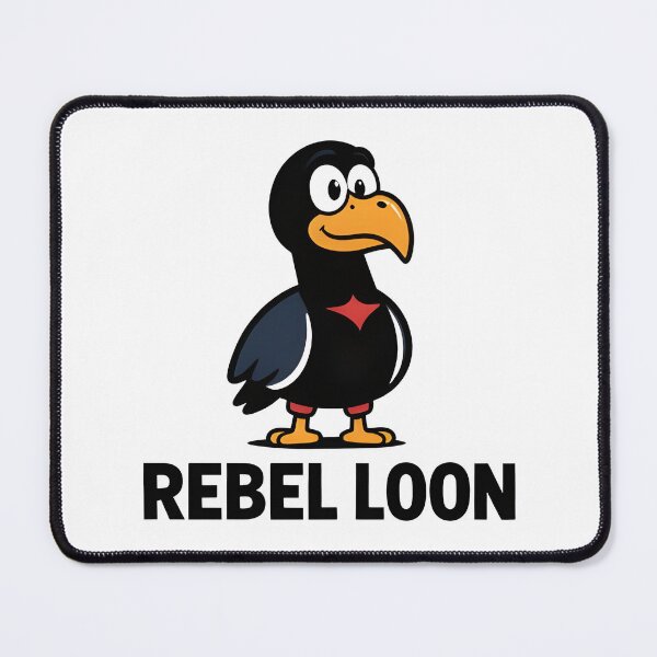 Item preview, anti ice minnesota rebel loon designed and sold by Uglyandcute.