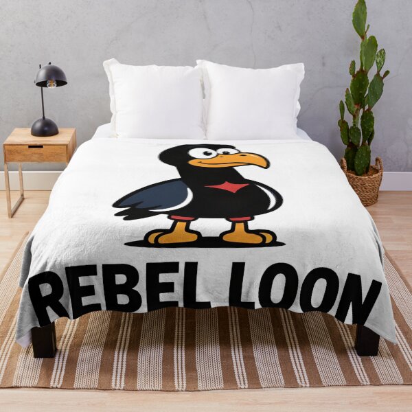 Item preview, anti ice minnesota rebel loon designed and sold by Uglyandcute.