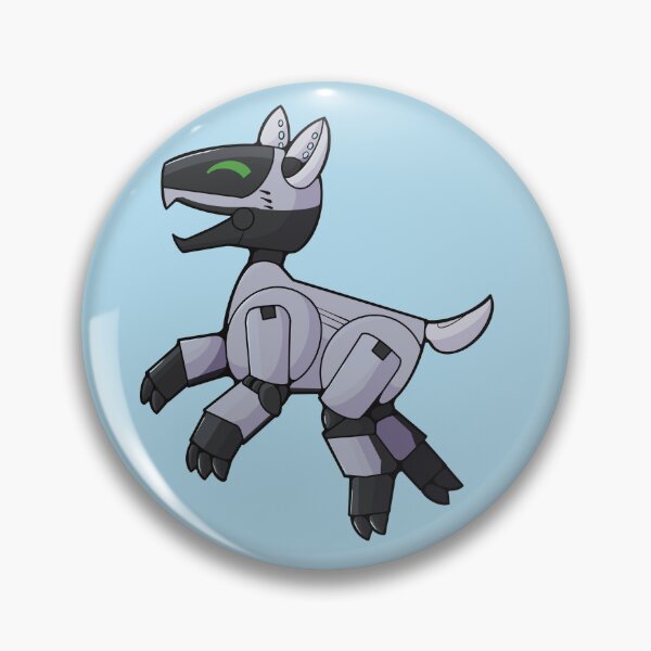 Item preview, Jumping Silver ERS-210 Aibo designed and sold by virtualpaws.