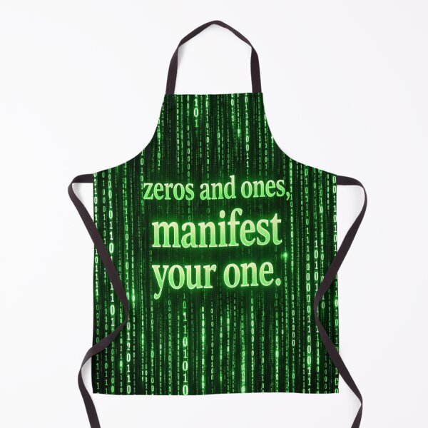 Item preview, Zeros and Ones — Manifest Your One designed and sold by Fuskiss.