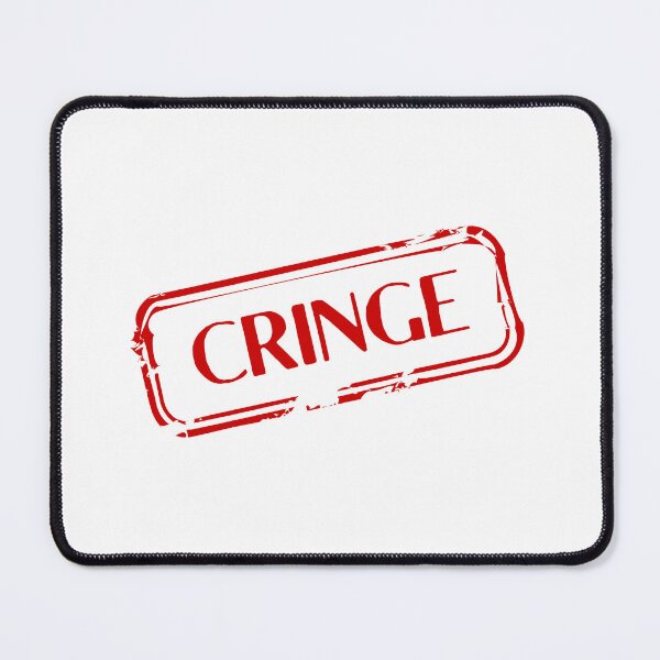 Item preview, Cringe Rubber Stamp designed and sold by carriesmithcreative.