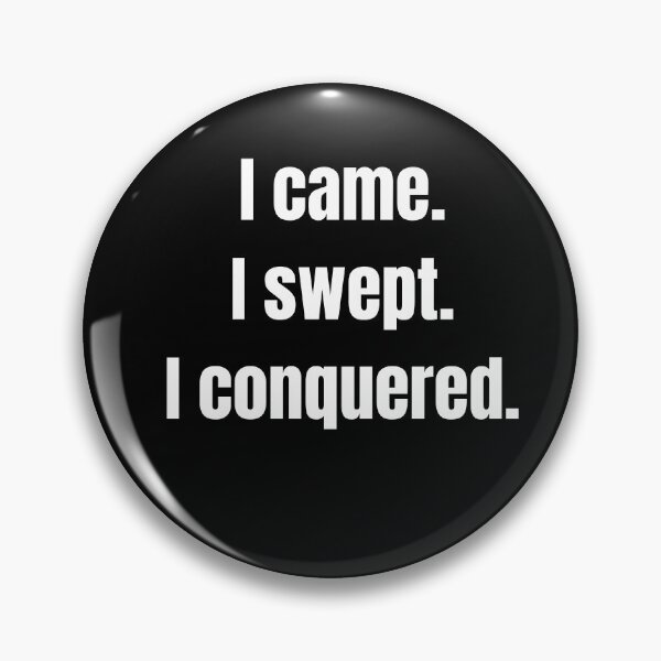 Item preview, Curling I Came I Swept I Conquered Funny T-Shirt for Curling Sport Fans designed and sold by MalwasBasket.