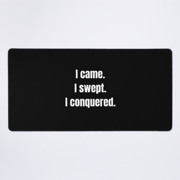 Item preview, Curling I Came I Swept I Conquered Funny T-Shirt for Curling Sport Fans designed and sold by MalwasBasket.
