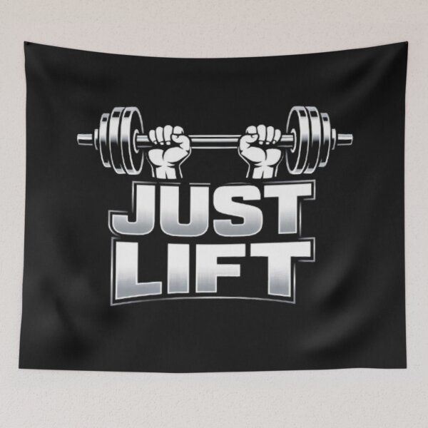 Item preview, Just Lift – Minimal Gym Motivation Design designed and sold by wanado.