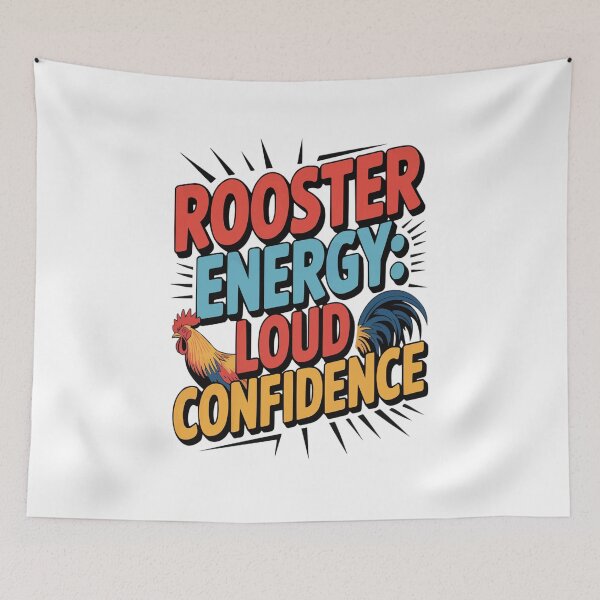 Item preview, Rooster Energy – Chinese Zodiac Loud Confidence Shirt designed and sold by MoodThreadz.
