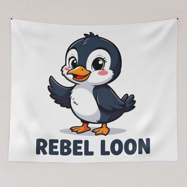 Item preview, anti ice minnesota rebel loon designed and sold by Uglyandcute.