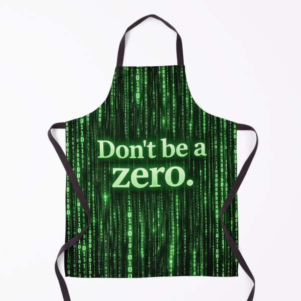 Item preview, “Don’t be a zero.” designed and sold by Fuskiss.