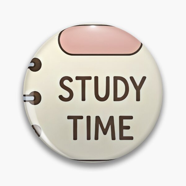 Item preview, Study Time Notebook Sticker designed and sold by polamaged.