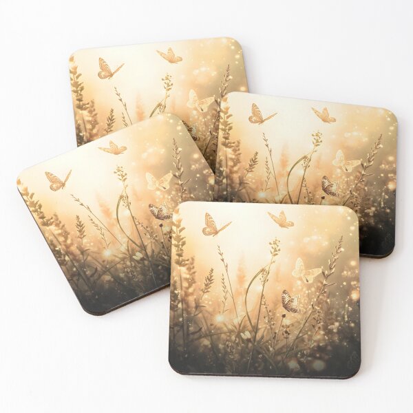 Item preview, Golden Butterfly Meadow designed and sold by ARyderDesigns.