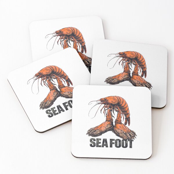 Item preview, Sea Foot Essential T-Shirt For Shrimp & Big Foot Lovers designed and sold by Martysstore.