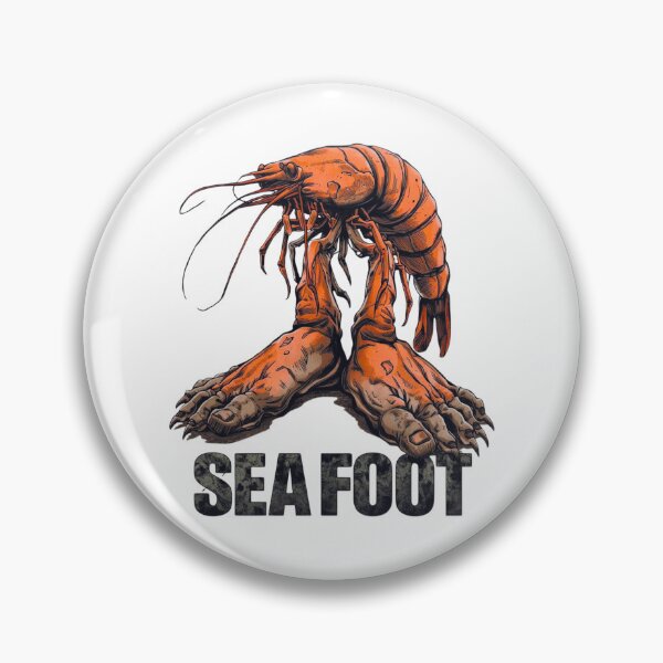 Item preview, Sea Foot Essential T-Shirt For Shrimp & Big Foot Lovers designed and sold by Martysstore.