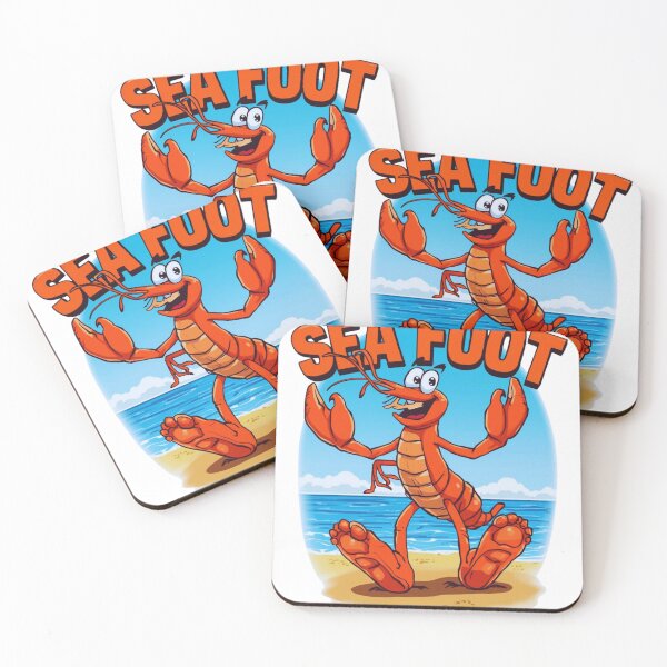 Item preview, Sea Foot Essential T-Shirt For Shrimp & Big Foot Lovers designed and sold by Martysstore.