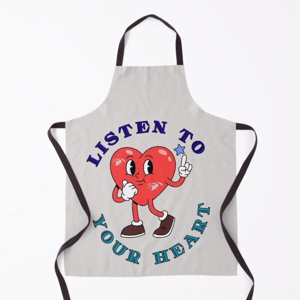 Item preview, Listen to Your Heart Retro Cartoon Edition designed and sold by ValeriValera.