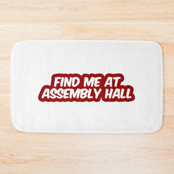Item preview, find me at assembly hall designed and sold by designsbysamantha.