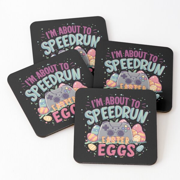 Item preview, I'm About to Speedrun Easter Eggs – Cute Gamer Speedrun Art designed and sold by PHRASEandSTYLE.