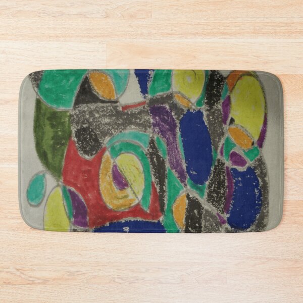 Item preview, concrete carnival colorful hand drawn geometric abstract design designed and sold by SmashingDeals.