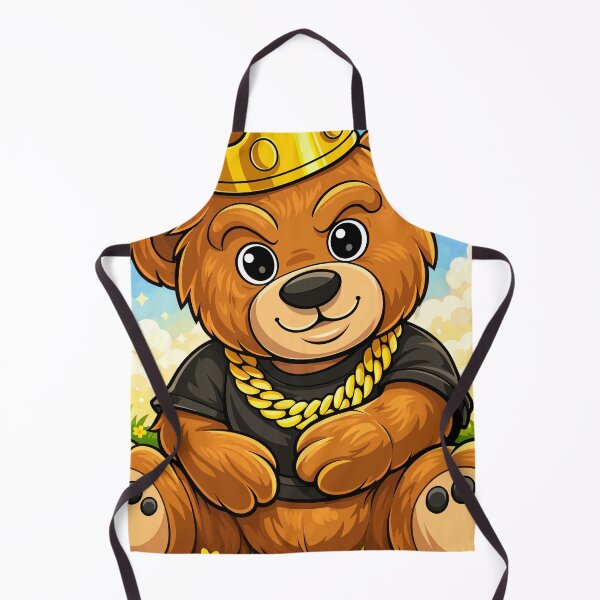 Item preview, Cute bear with a crown designed and sold by brexastore.