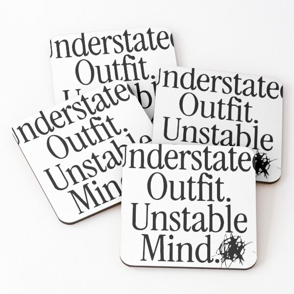Item preview, Understated Outfit, Unstable Mind designed and sold by Stressabite.