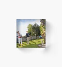 The Garden Viewing Acrylic Block