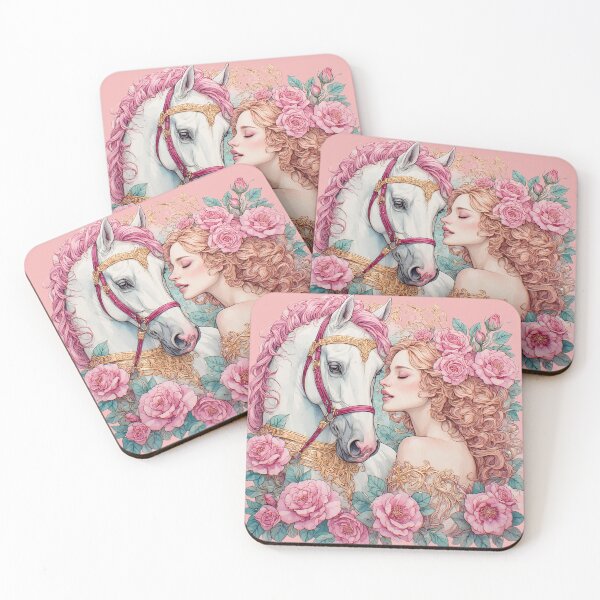Item preview, A woman and a beautiful horse. designed and sold by Natalia-Vlad.