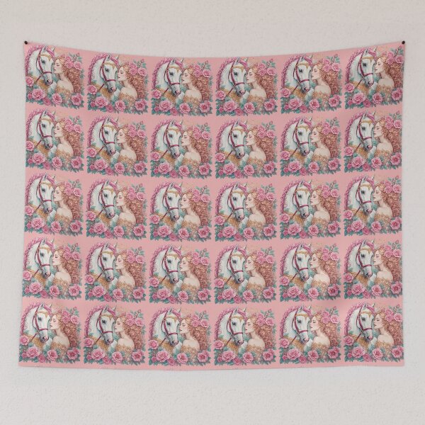 Item preview, A woman and a beautiful horse. designed and sold by Natalia-Vlad.