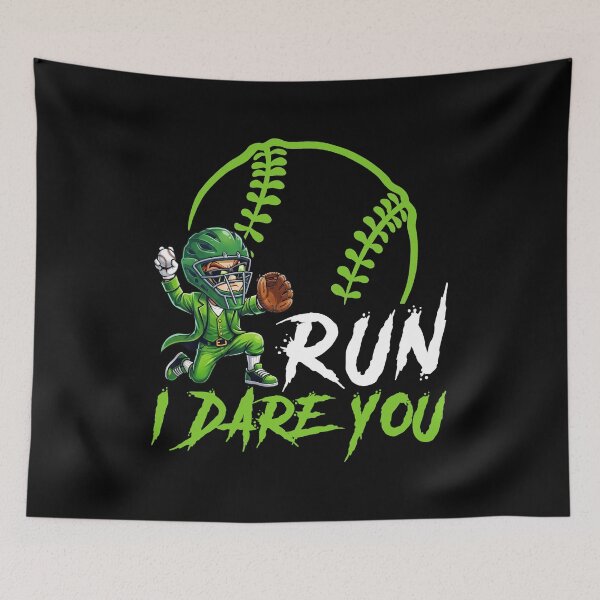Item preview, Run I Dare You Baseball Patrick's Day Shirt designed and sold by KIROSALS.