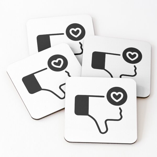 Item preview, No Love Minimal Icon Design designed and sold by LumeLush.