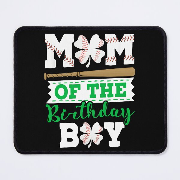 Item preview, Mom of the Birthday Boy Baseball Patrick's Day Shirt designed and sold by KIROSALS.