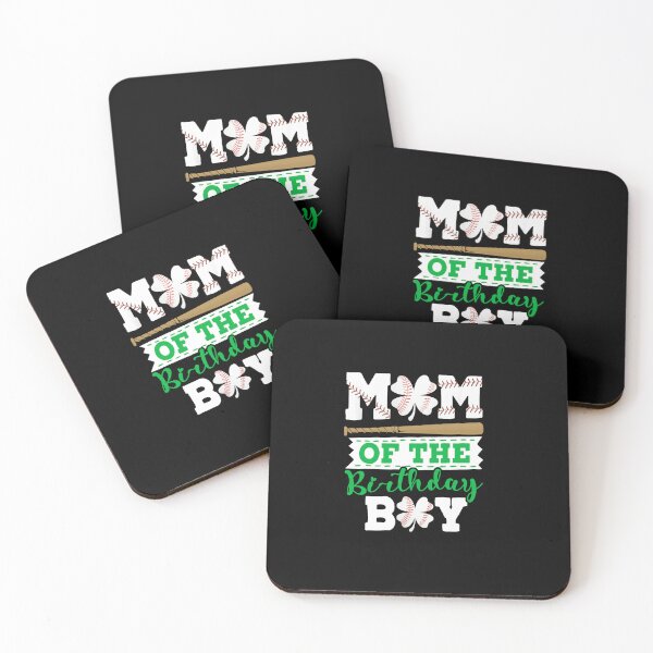 Item preview, Mom of the Birthday Boy Baseball Patrick's Day Shirt designed and sold by KIROSALS.