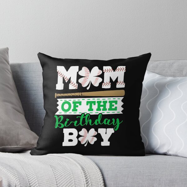 Item preview, Mom of the Birthday Boy Baseball Patrick's Day Shirt designed and sold by KIROSALS.