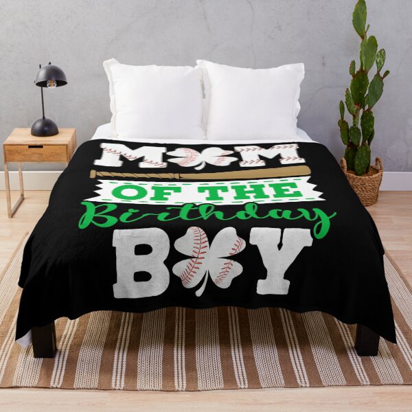 Item preview, Mom of the Birthday Boy Baseball Patrick's Day Shirt designed and sold by KIROSALS.