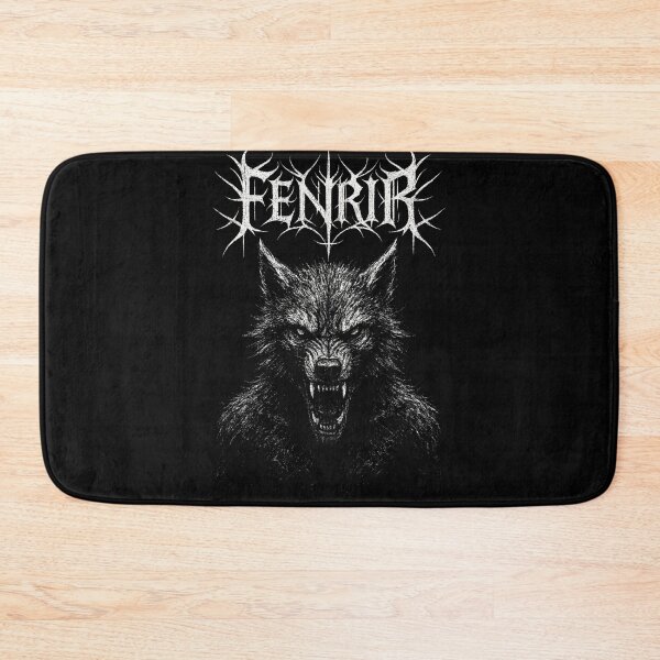 Item preview, Fenrir Norse Wolf Gothic Illustration designed and sold by Mortisigil.