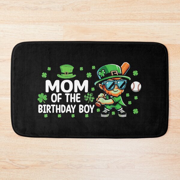 Item preview, Mom of the Birthday Boy Baseball Patrick's Day Leprechaun Shirt designed and sold by KIROSALS.