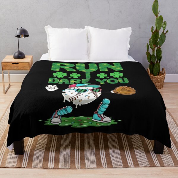 Item preview, Run I Dare You Funny Baseball Patrick's Day Shirt designed and sold by KIROSALS.