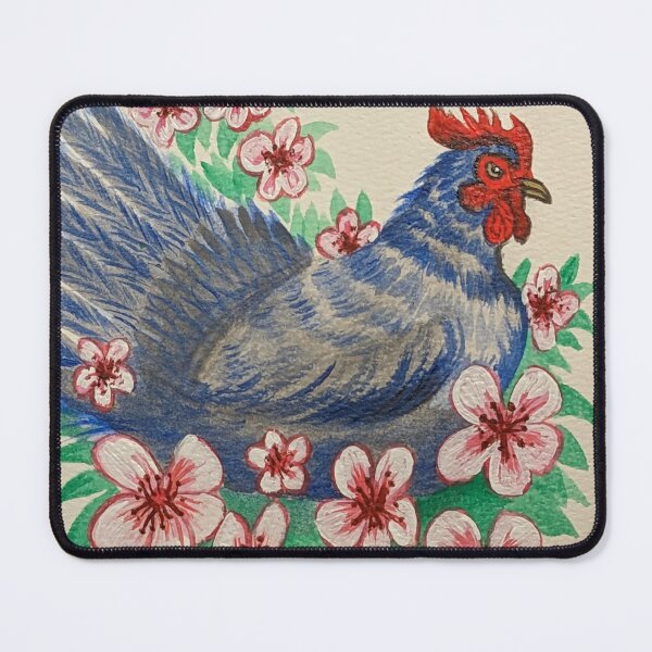 Item preview, Delaware state bird and flower, the blue hen and peach blossom designed and sold by Matt Starr Fine Art .