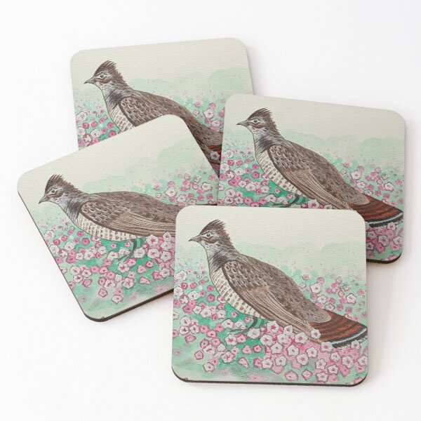Item preview, Pennsylvania state bird & flower, the ruffed grouse and mountain laurel  designed and sold by Matt Starr Fine Art .