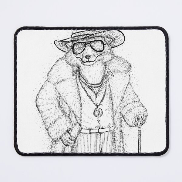 Item preview, The Gentleman Fox in a Pimp Coat designed and sold by wbhny.