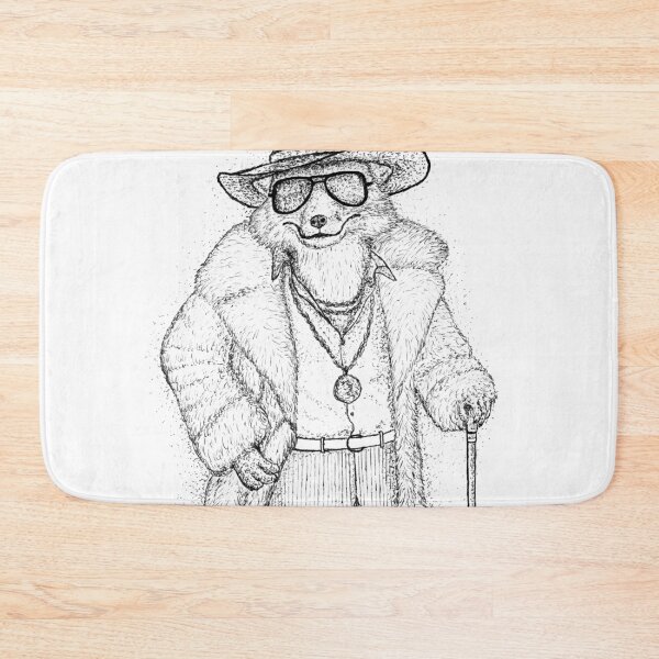 Item preview, The Gentleman Fox in a Pimp Coat designed and sold by wbhny.