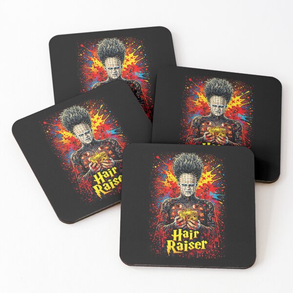 Item preview, Hellraiser Pinhead Eraserhead Pop Art Print Horror designed and sold by Gory-Garments.