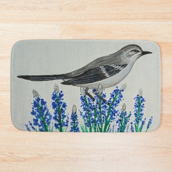 Item preview, Texas state bird & flower, the mockingbird and bluebonnet  designed and sold by Matt Starr Fine Art .
