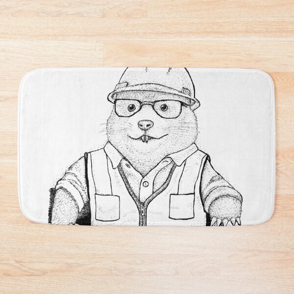 Item preview, Underground Engineer: Stipple Art Mole Illustration designed and sold by wbhny.