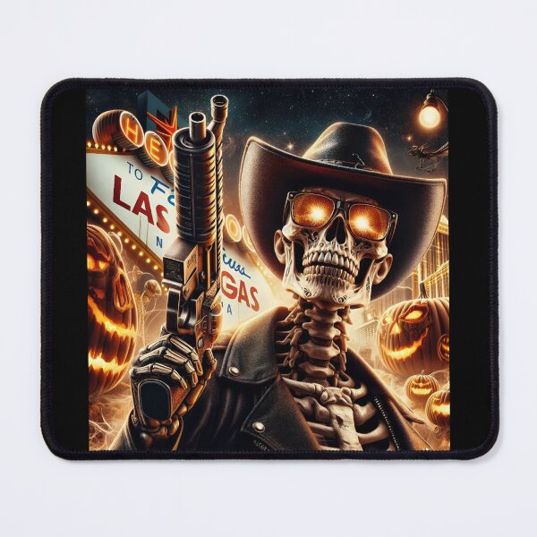 Item preview, Halloween Skeleton Cowboy Shotgun Blaze designed and sold by Voodoo Store Paranormal Collections.