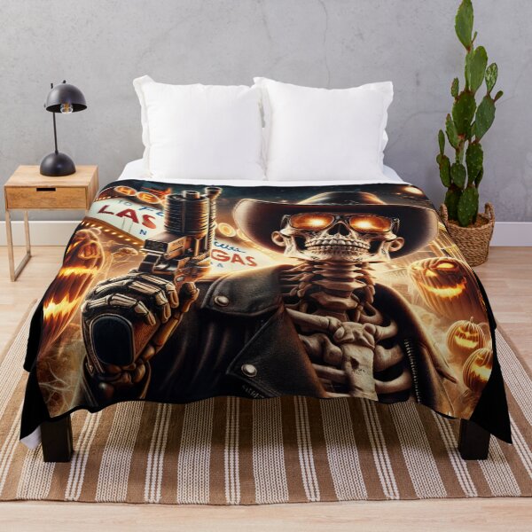 Item preview, Halloween Skeleton Cowboy Shotgun Blaze designed and sold by Voodoo Store Paranormal Collections.