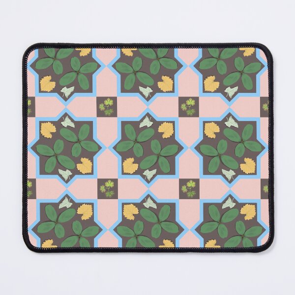 Item preview, Morning Stroll Quilted Leaves Repeating Pattern designed and sold by HydrangeaDelMar.