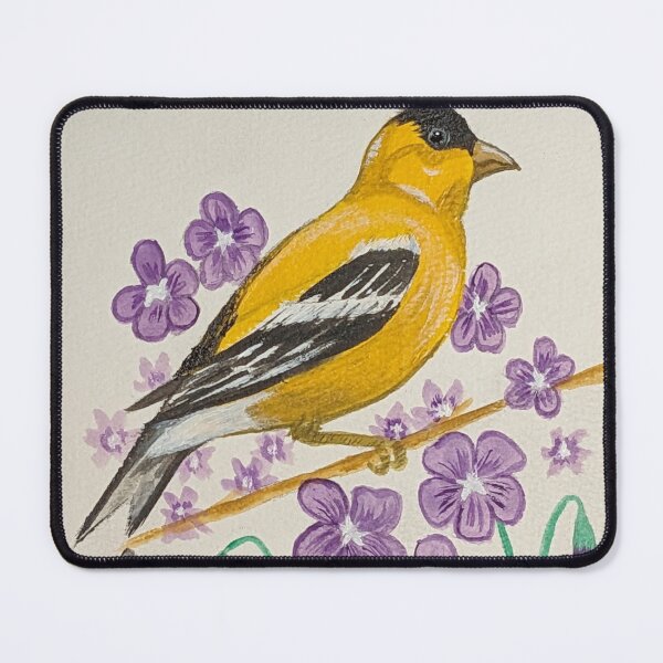 Item preview, New Jersey state bird & flower, the goldfinch and violet designed and sold by Matt Starr Fine Art .